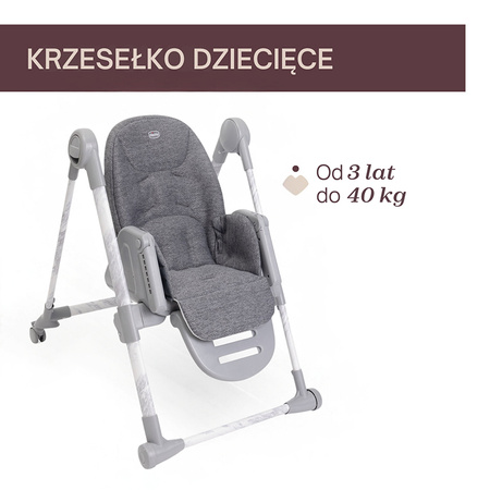 Chicco Polly Armonia Carrara Krzesełko do karmienia