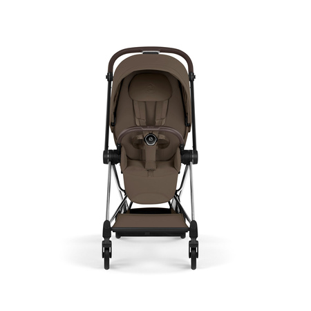 Cybex Mios 4.0 Style Chrome Brown Coconut Brown zestaw 3w1 z fotelikiem Cloud T i-Size
