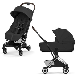 Cybex Coya 2 Style Chrome Brown Sepia Black wózek 2w1 głęboko-spacerowy