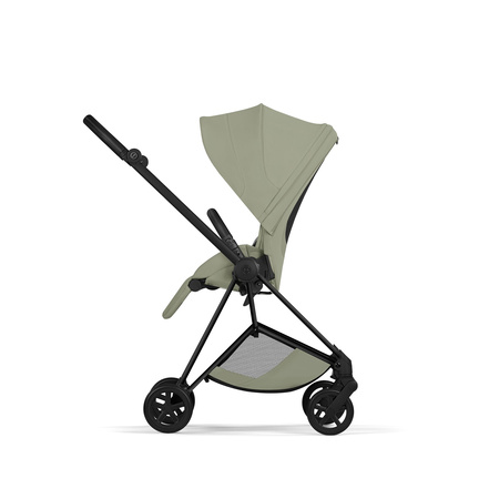Cybex Mios 4.0 Style Matt Black Sage Green zestaw 3w1 z fotelikiem Cloud T i-Size
