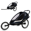 Hamax Breeze One Navy/Cream przyczepka rowerowa z zestawem do biegania