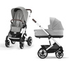 Cybex Talos S Lux Stone Grey wózek głęboko-spacerowy 2w1 