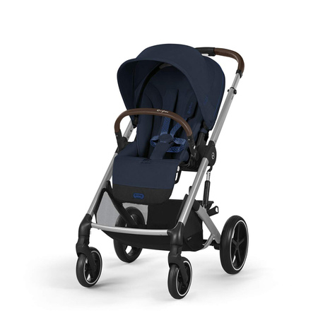 Cybex Balios S Lux 2.0 Ocean Blue zestaw 4w1 z fotelikiem Cloud G Plus i Bazą G