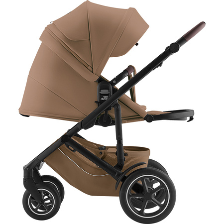 Britax Romer Smile 5Z Lux Warm Caramel zestaw 4w1 z fotelikiem Baby-Safe Pro Warm Caramel i bazą Vario 5Z