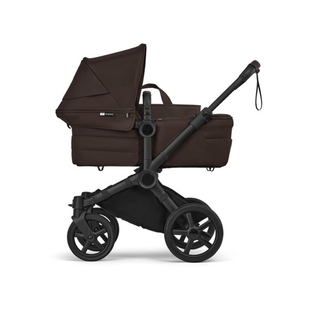 Bugaboo Donkey6 Komplet Mono Black/Cocoa Brown wózek 2w1 głęboko-spacerowy