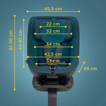 Kinderkraft I-Guard Fotelik samochodowy 40-105 cm 9-18kg