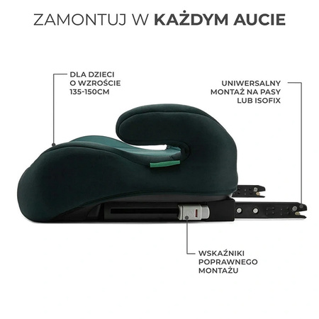 Kinderkraft Podstawka samochodowa I-Boost I-Size 135-150 cm