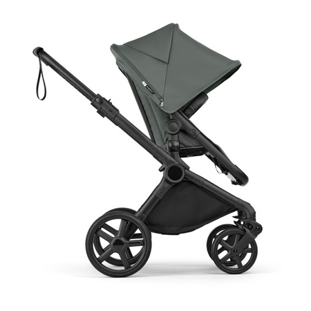 Bugaboo Cub Komplet Black/Forest Green wózek 2w1 głęboko-spacerowy