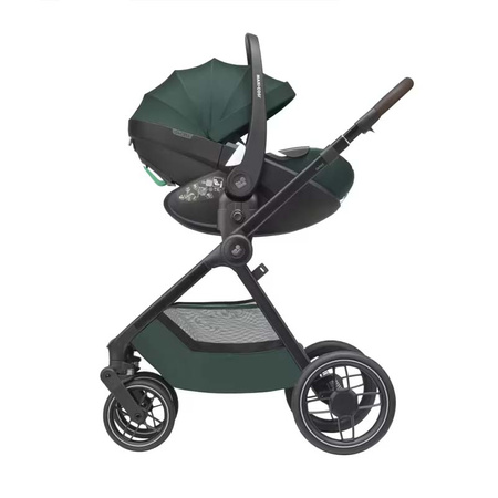 Maxi Cosi Oxford Essential Green zestaw 3w1 z fotelikiem Pebble 360