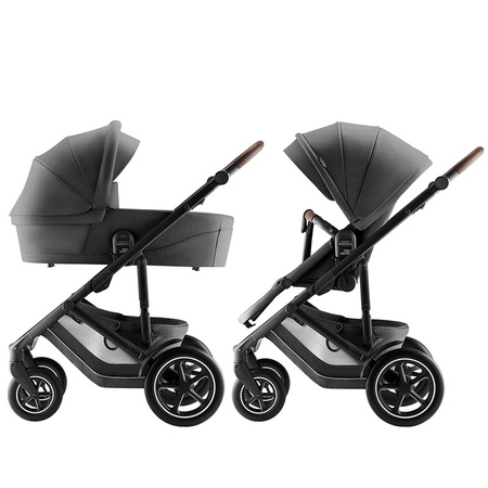 Britax Romer Smile 5Z Style Mineral Grey zestaw 4w1 z fotelikiem Baby-Safe Pro Mineral Grey i bazą Vario 5Z