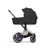 Cybex e-Priam 5.0 Champagne Gold Sepia Black wózek 2w1 głęboko-spacerowy