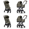 Bumprider Connect Mini Zielony wózek 2w1 bliźniaczy