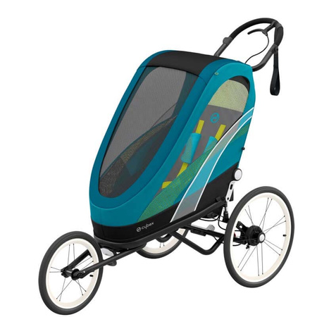 Cybex Zeno Maliblue przyczepka do roweru / wozek do biegania 