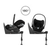Cybex Cloud T i-Size Sepia Black Fotelik z bazą T zestaw 0-13 kg