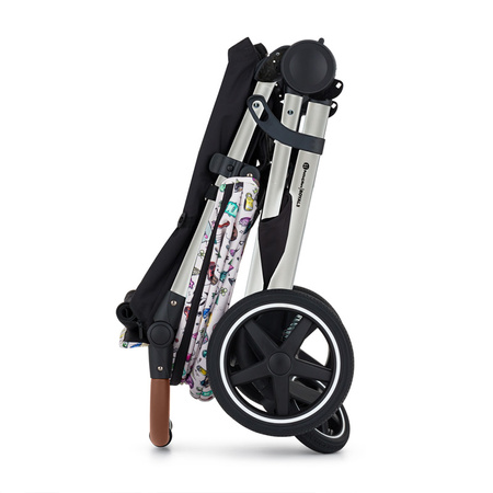 Petite&Mars Royal 3 Limited100 Tattoo stelaż Silver wózek spacerowy