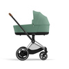 Cybex ePriam Chrome Brown Leaf Green wózek 2w1 głęboko-spacerowy