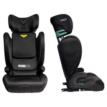 Axkid Boostkid Shell Black fotelik samochodowy 100-150 cm