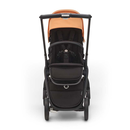 Bugaboo Dragonfly wózek spacerowy rama Black/Midnight Black-Island Coral