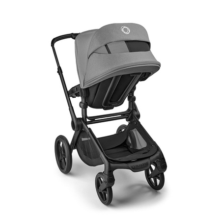 Bugaboo Fox 5 Renew Black/Black Haritage/Moon Grey wózek 2w1 głęboko-spacerowy