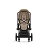 Cybex Priam 4.0 Chrome Black Cozy Beige wózek spacerowy