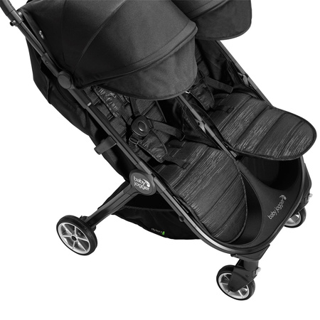 Baby Jogger City Tour 2 Double Pitch Black podwójny wózek spacerowy