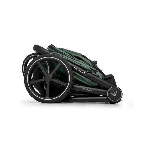 Muuvo Fold Pine Green wózek 2w1 (głęboko-spacerowy)