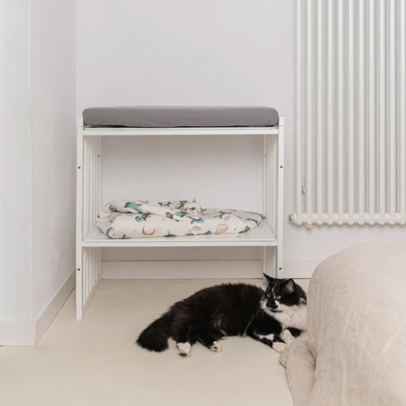 Waldin Prześcieradło na Przewijak 70x50 Szare