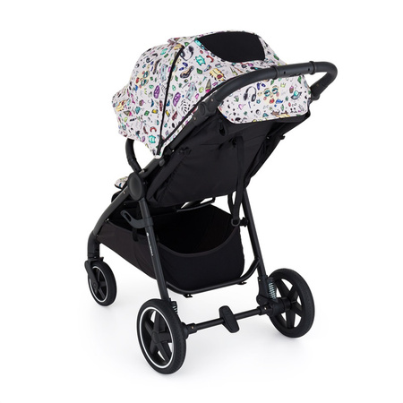 Petite&Mars Royal 3 Limited100 Tattoo stelaż Black wózek spacerowy