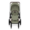 Cybex e-Priam 5.0 Rosegold Sage Green wózek 2w1 głęboko-spacerowy