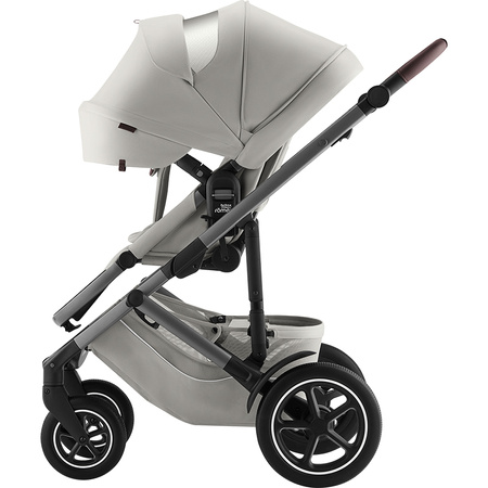 Britax Romer Smile 5Z Lux Linen Grey zestaw 4w1 z fotelikiem Baby-Safe Pro Linen Grey i bazą Vario 5Z