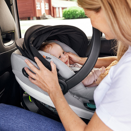 BeSafe BeSafe Go Beyond Black Soft Breeze fotelik samochodowy 40-87 cm