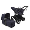 Bugaboo Donkey 6 Komplet Mono Black/Deep Indigo wózek 2w1 głęboko-spacerowy 