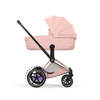Cybex e-Priam 5.0 Rosegold Peach Pink wózek 2w1 głęboko-spacerowy