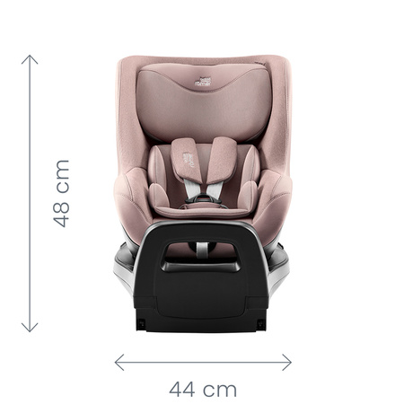 Britax Romer Dualfix Pro Lux Chocolate fotelik samochodowy 40 - 105 cm