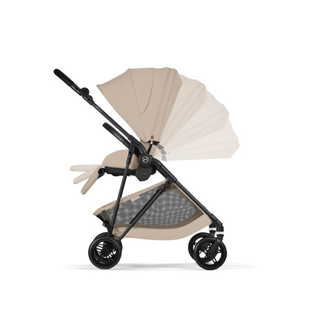 Cybex Melio Carbon Almond Beige wózek spacerowy