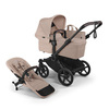 Bugaboo Donkey 6 Komplet Mono Black/Desert Taupe wózek 2w1 głęboko-spacerowy 