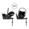 Cybex Cloud T i-Size Sepia Black Plus Fotelik z bazą T zestaw 0-13 kg