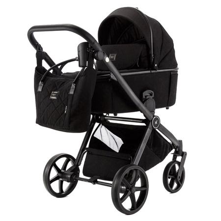 Adamex Alfa Natura Carbon wózek 2w1 głęboko-spacerowy