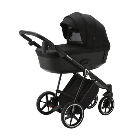 Adamex Belissa Black wózek 2w1 głęboko-spacerowy