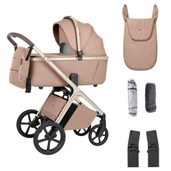Carrello Vector CRL-6553 Walnut Beige wózek 2w1 głęboko-spacerowy