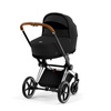 Cybex Priam 4.0 Chrome Brown Sturdast Black Plus wózek głęboki