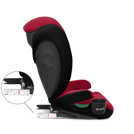 Cybex Solution B2 i-Fix Dynamic Red Fotelik Samochodowy 15-50 kg