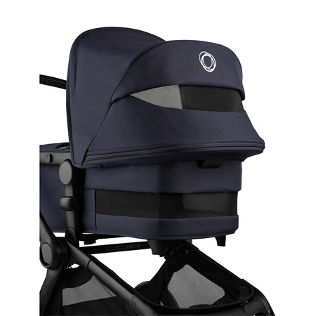 Bugaboo Fox 5 Renew Komplet Black/Deep Indigo wózek 2w1 głęboko-spacerowy