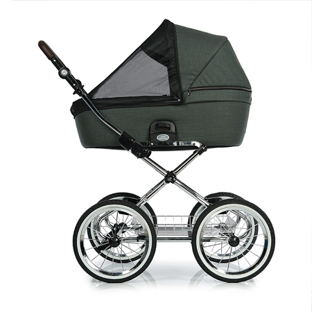 Roan Coss Classic Night Green wózek 2w1 głęboko-spacerowy