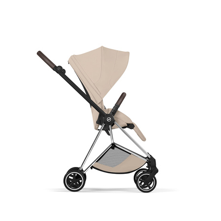 Cybex Mios 4.0 Style Chrome Brown Cozy Beige wózek 2w1 głęboko-spacerowy