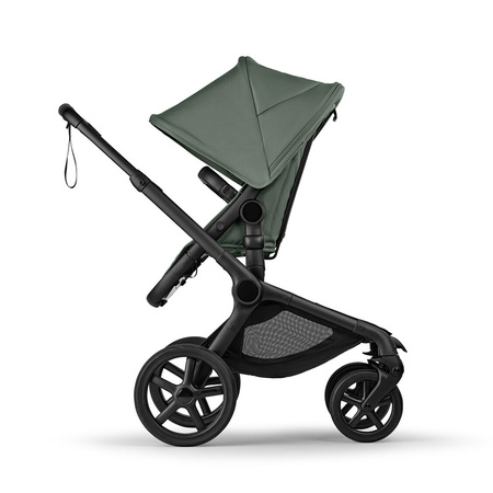 Bugaboo Fox 5 Renew Komplet Black/Forets Green wózek 2w1 głęboko-spacerowy