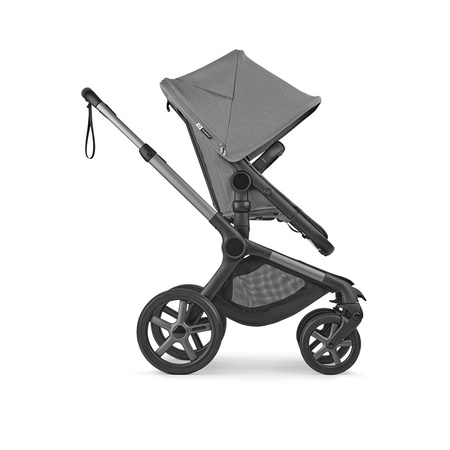 Bugaboo Fox 5 Renew Komplet Graphite/Moon Grey wózek 2w1 głęboko-spacerowy