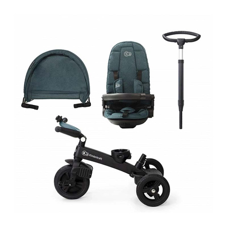 Kinderkraft Easytwist rowerek trójkołowy 5w1