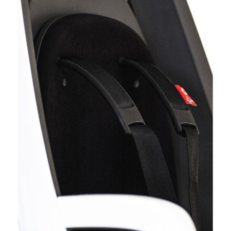 Hamax Caress Dark Grey/Red fotelik rowerowy montowany na bagażniku