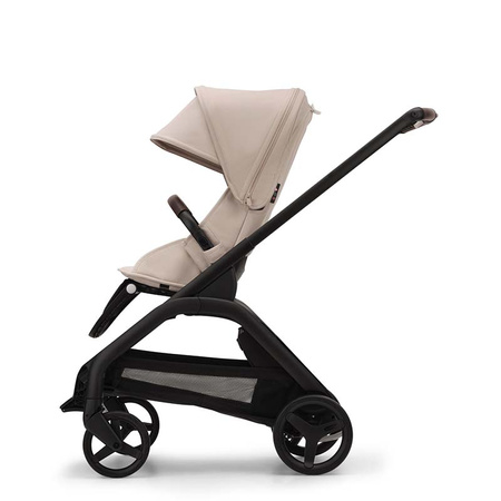 Bugaboo Dragonfly Komplet Black/Desert Taupe wózek 2w1 głęboko-spacerowy